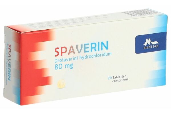 Spaverin cpr 80 mg 20 pce