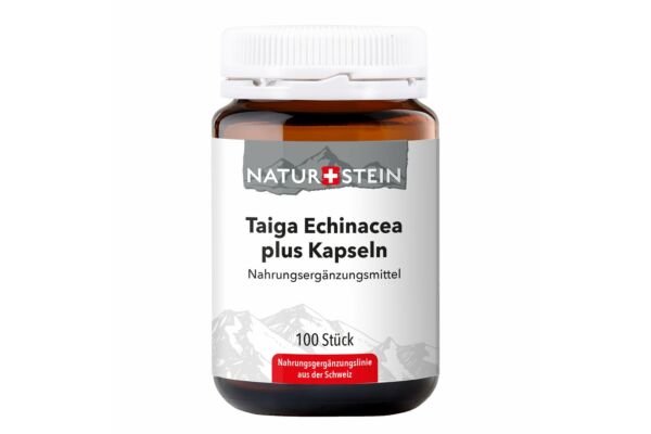 Naturstein Taiga Echinacea plus Kaps Glas 100 Stk