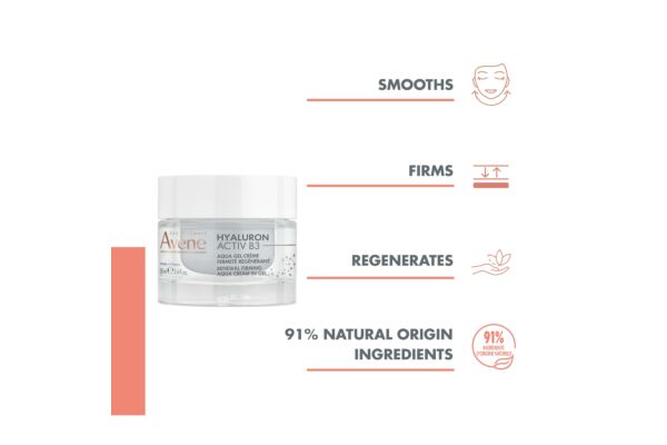 Avene Hyaluron Activ B3 Aquagel-crème bte 50 ml