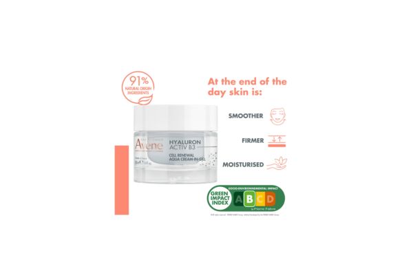 Avene Hyaluron Activ B3 Aquagel-crème bte 50 ml