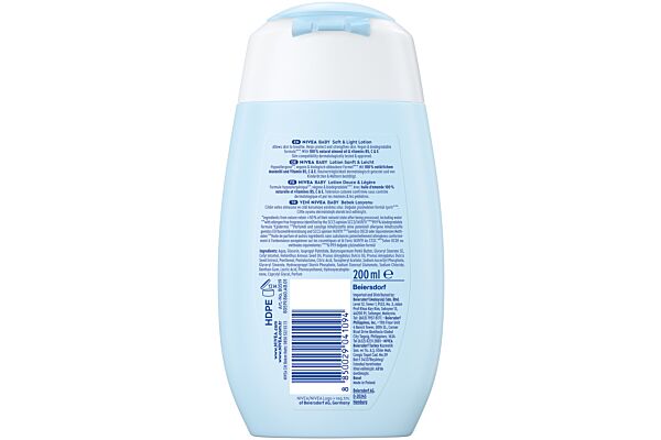 Nivea Baby Lotion sanft & leicht Fl 200 ml