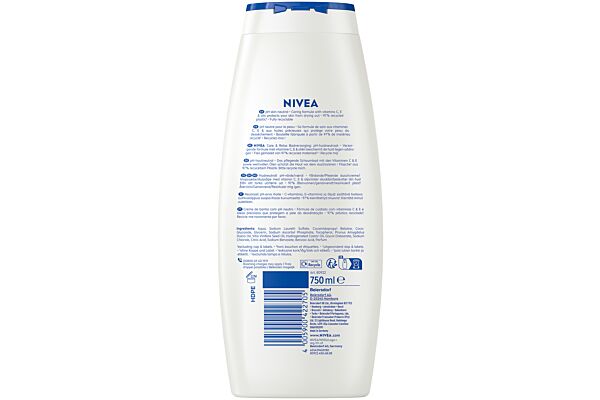 Nivea Care & Relax Pflegebad Fl 750 ml