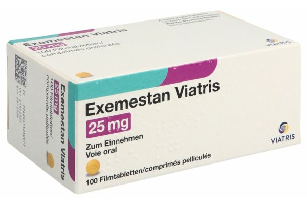 Exemestan Viatris cpr pell 25 mg 100 pce