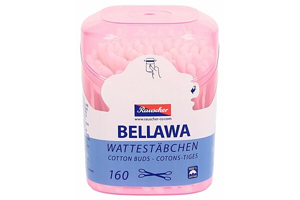 BELLAWA coton-tiges boîte ronde 160 pce