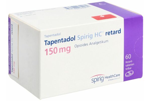 Tapentadol Spirig HC retard cpr ret 150 mg 60 pce