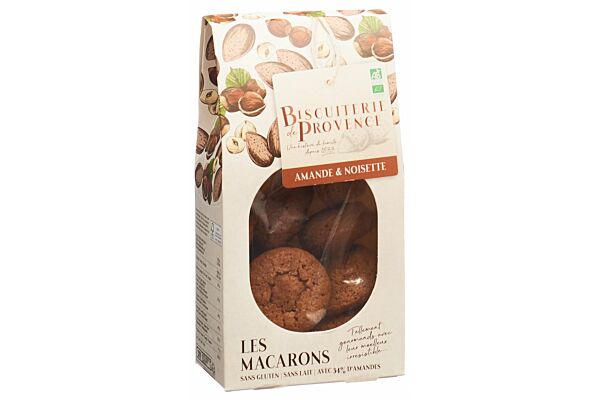 BISCUITERIE DE PROVENCE Makronen Haselnuss glutenfrei Bio 130 g