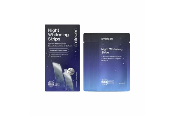 smilepen Night Whitening Strips 10 x 2 Stk