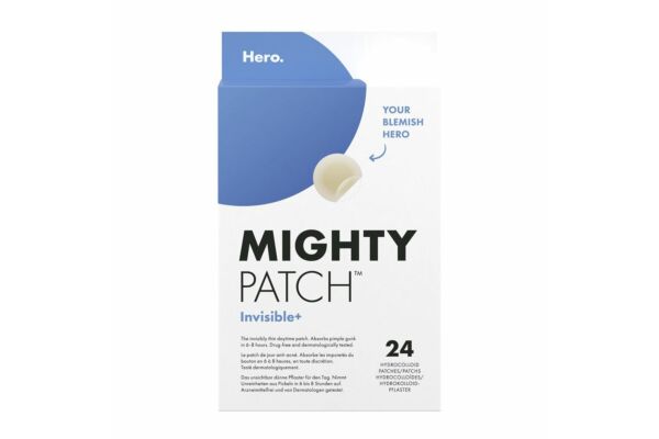 Hero. Mighty Patch Invisible+ 24 pce