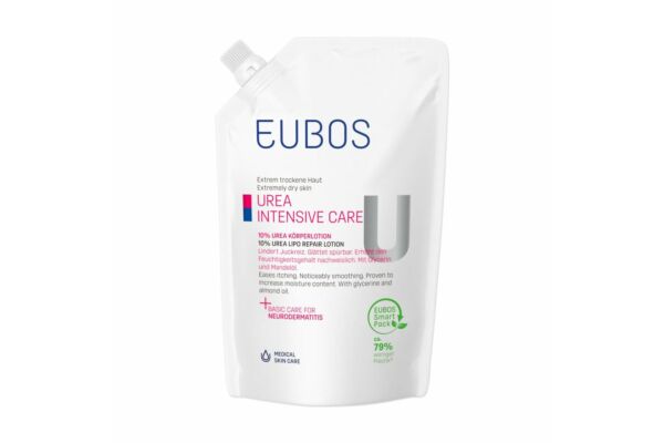 Eubos Urea Körperlotion 10 % Refill Btl 400 ml