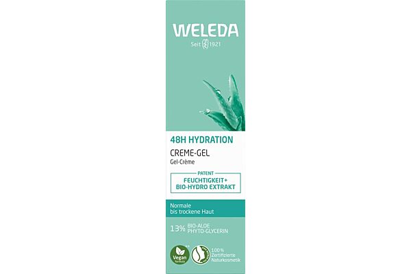 Weleda 48h Hydration Creme-Gel Tb 30 ml