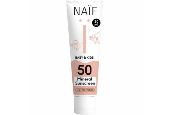 Naif Baby & Kids Mineral Sunscreen SPF50 30 ml