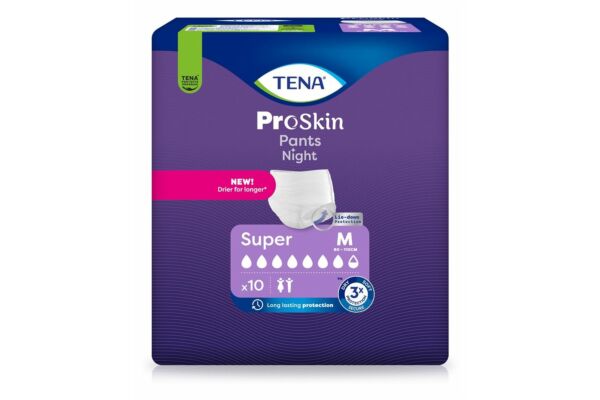 TENA Pants Night Super M 80-110cm 10 pce