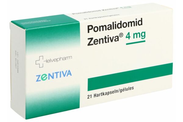 Pomalidomid Zentiva Kaps 4 mg 21 Stk