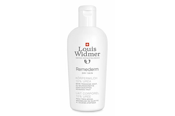 Louis Widmer Remederm Körpermilch 10% Urea ohne Parfum Fl 200 ml