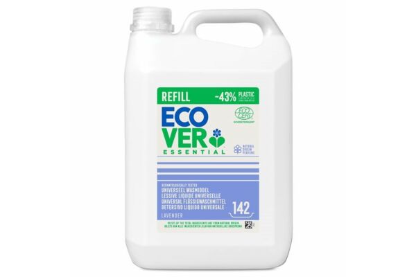 Ecover Essential Lessive liquide Universal lavande 5 lt