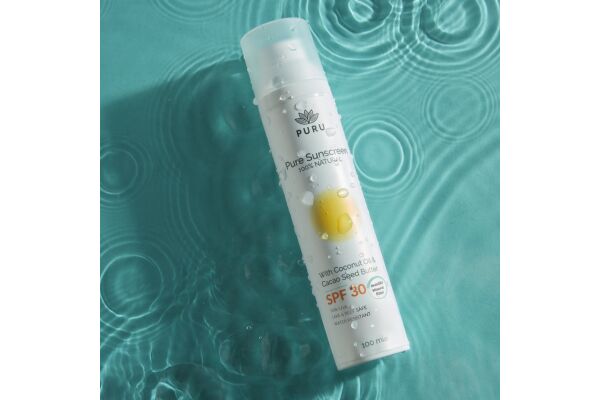 PURU Pure Sonnencreme SPF30 Rundfl 100 ml