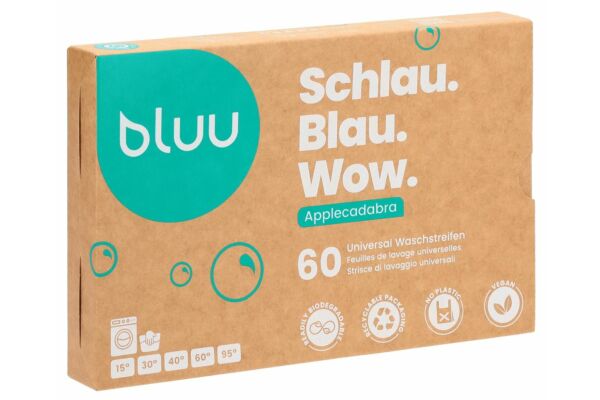 bluu Waschstreifen Applecadabra 60 Stk