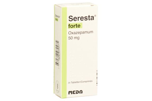 Seresta cpr 50 mg forte 20 pce