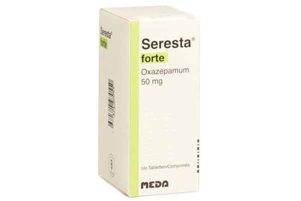 Seresta Tabl 50 mg forte 100 Stk