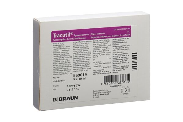 Tracutil sol perf 5 amp 10 ml