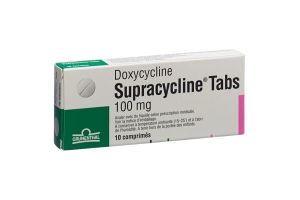 Supracyclin Tabs Tabl 100 mg 10 Stk