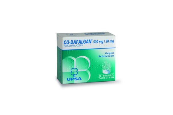 Co-Dafalgan Brausetabl 500/30mg 16 Stk