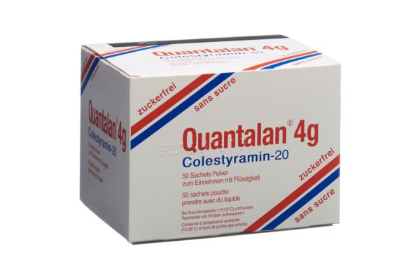 Quantalan Plv ohne Zucker 50 Btl 4 g