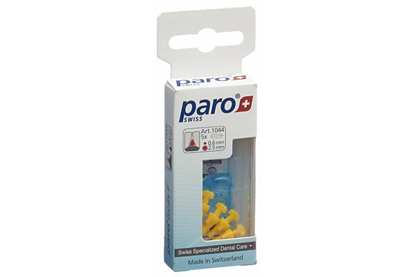 paro Isola F 2.5mm xx-fein gelb zylindrisch 5 Stk