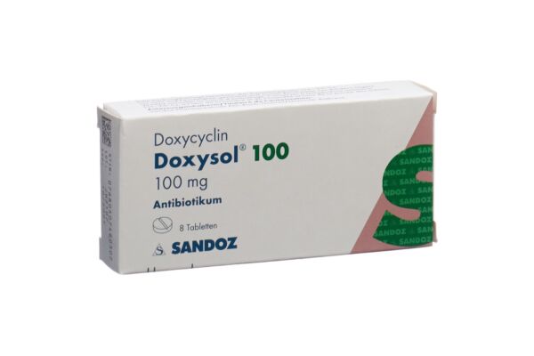 Doxysol Tabl 100 mg 8 Stk