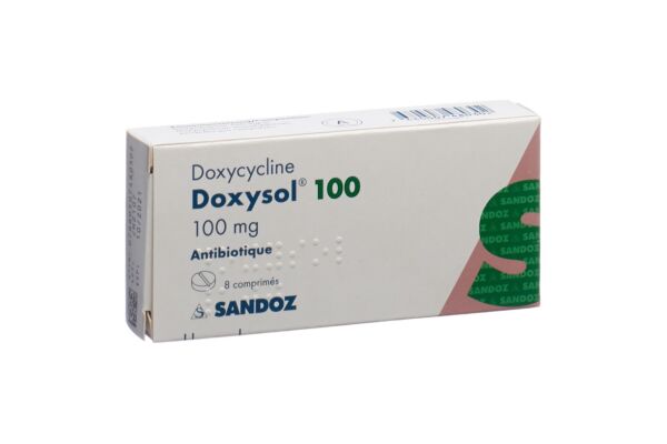 Doxysol cpr 100 mg 8 pce