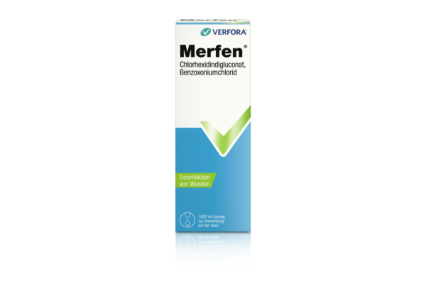 Merfen solution aqueuse incolore fl 1000 ml
