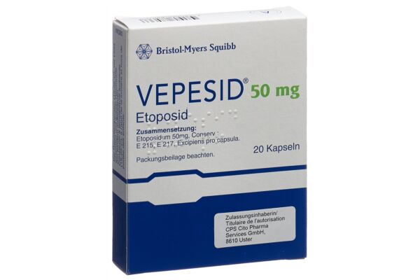 Vepesid caps 50 mg 20 pce