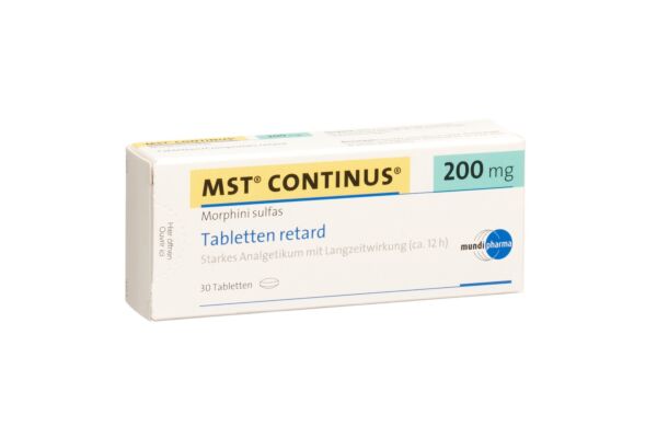 MST Continus Ret Tabl 200 mg 30 Stk