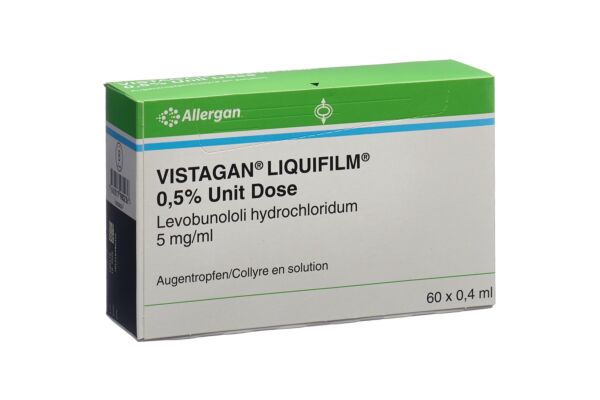 Vistagan Liquifilm Unit Dose gtt opht 0.5 % 60 monodos 0.4 ml