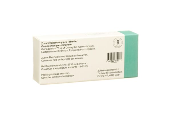 Norprolac cpr 75 mcg 30 pce