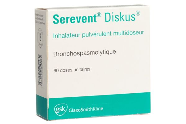 Serevent Diskus Multidos Inh Plv 50 mcg 60 Dos