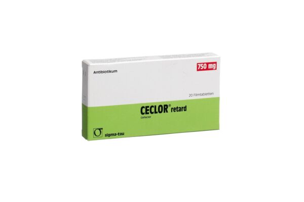 Ceclor retard Ret Filmtabl 750 mg 20 Stk