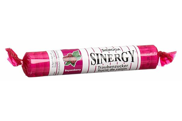 Sinergy sucre de raisin boysenberry rouleau 40 g