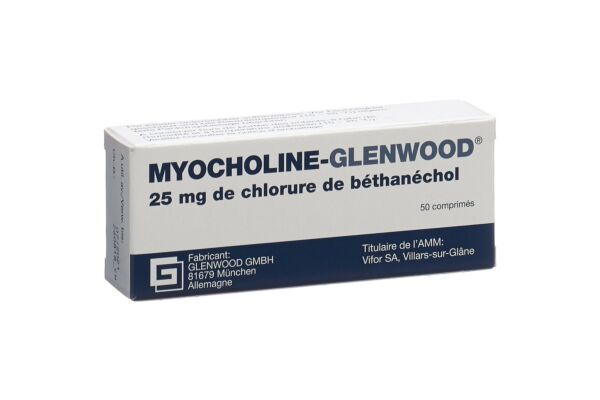 Myocholine-Glenwood Tabl 25 mg 50 Stk