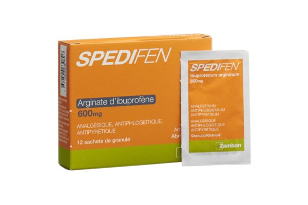 Spedifen gran 600 mg sach 12 pce