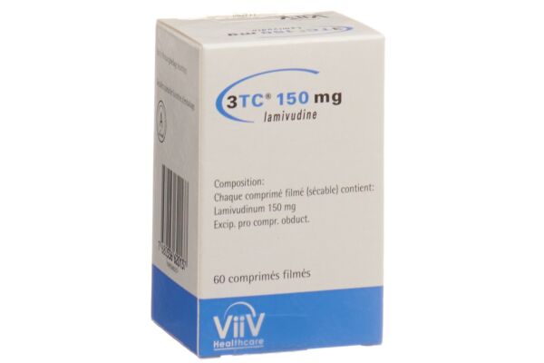 3TC Filmtabl 150 mg Ds 60 Stk