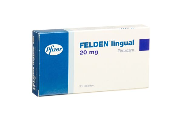 Felden lingual Tabl 20 mg 30 Stk