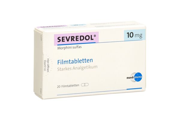 Sevredol cpr pell 10 mg 20 pce