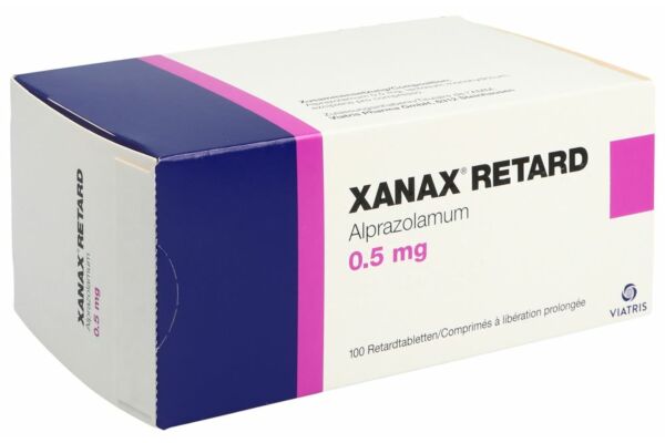 Xanax retard cpr ret 0.5 mg 100 pce