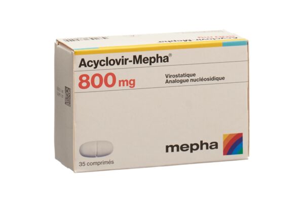 Acyclovir-Mepha cpr 800 mg 35 pce