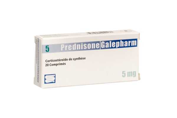 Prednison Galepharm Tabl 5 mg 20 Stk