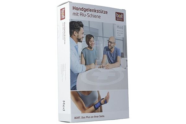 Bort Handgelenkstütze Schiene links S -17cm beige