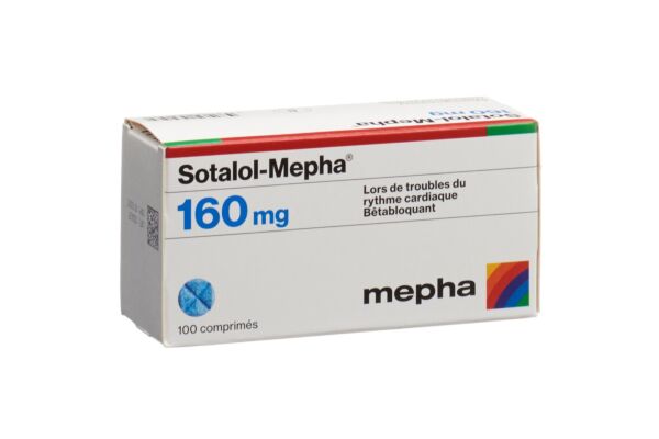 Sotalol-Mepha Tabl 160 mg 100 Stk