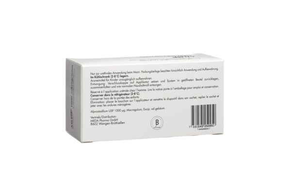 Muse stylo urètre 1000 mcg 6 pce