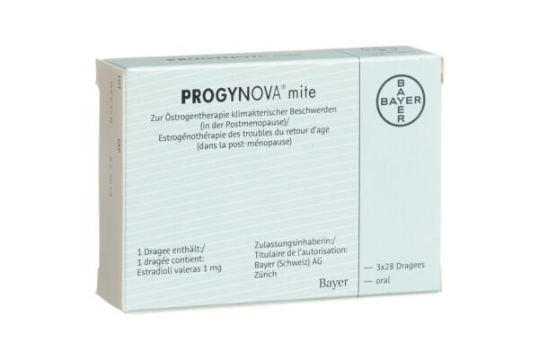 Progynova mite drag 1 mg 3 x 28 pce